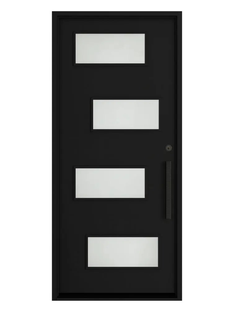 Nova Royal Series Wrought Iron Custom Exterior Door Style 120
