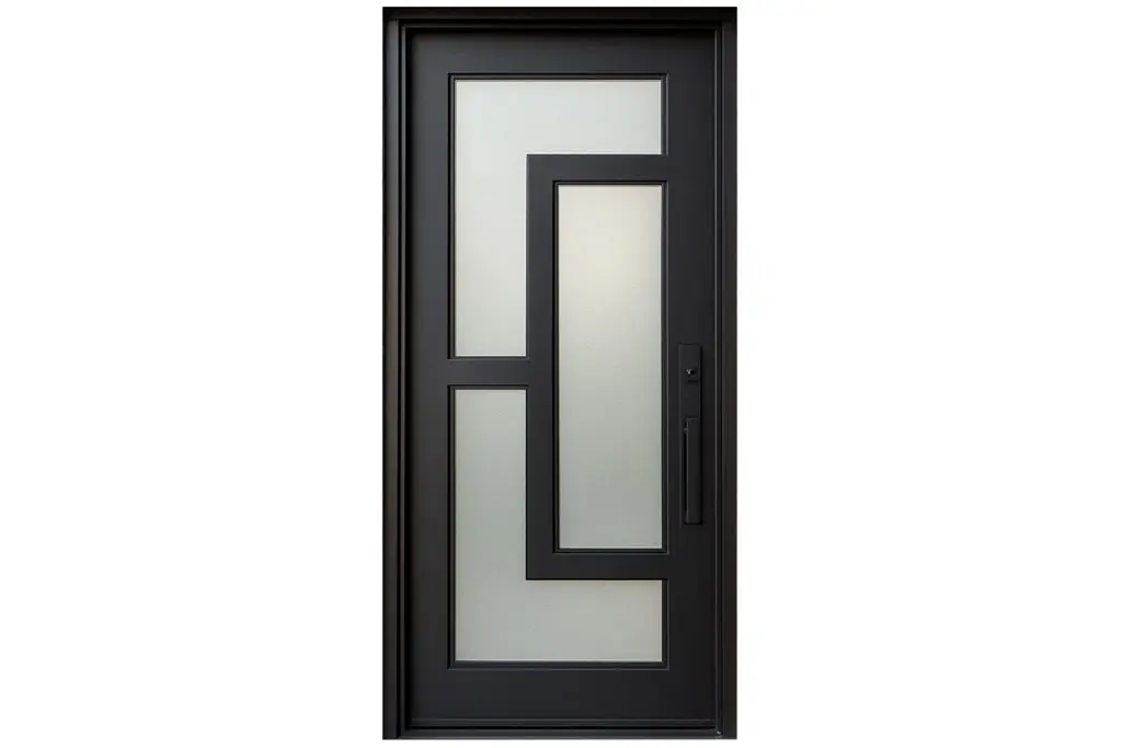 Nova Royal Series Wrought Iron Custom Exterior Door Style 101
