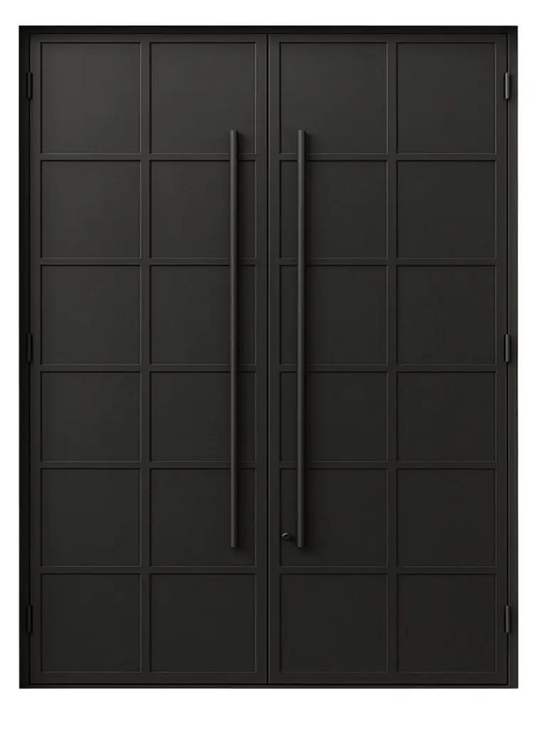 Nova Royal Series Wrought Iron Custom Exterior Door Style 061