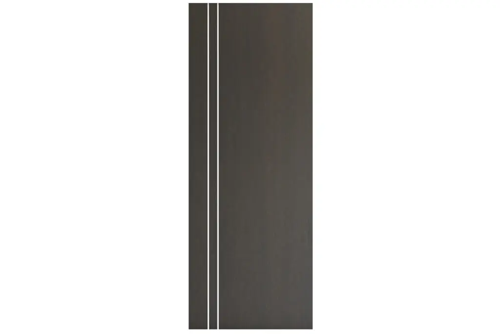 Nova HG-002V Japan Oak Laminated Modern Interior Door - Slab