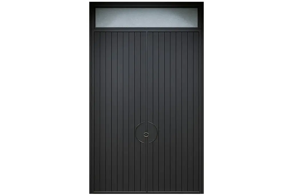 Nova Royal Series Wrought Iron Custom Exterior Door Style 241