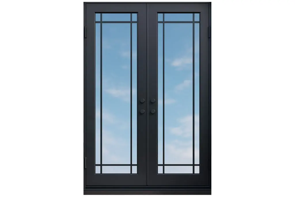 Nova Royal Series Wrought Iron Custom Exterior Door Style 093