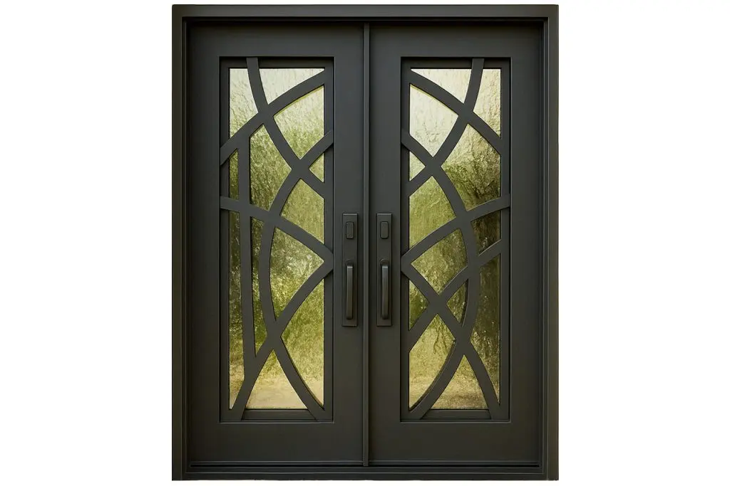 Nova Royal Series Wrought Iron Custom Exterior Door Style 288
