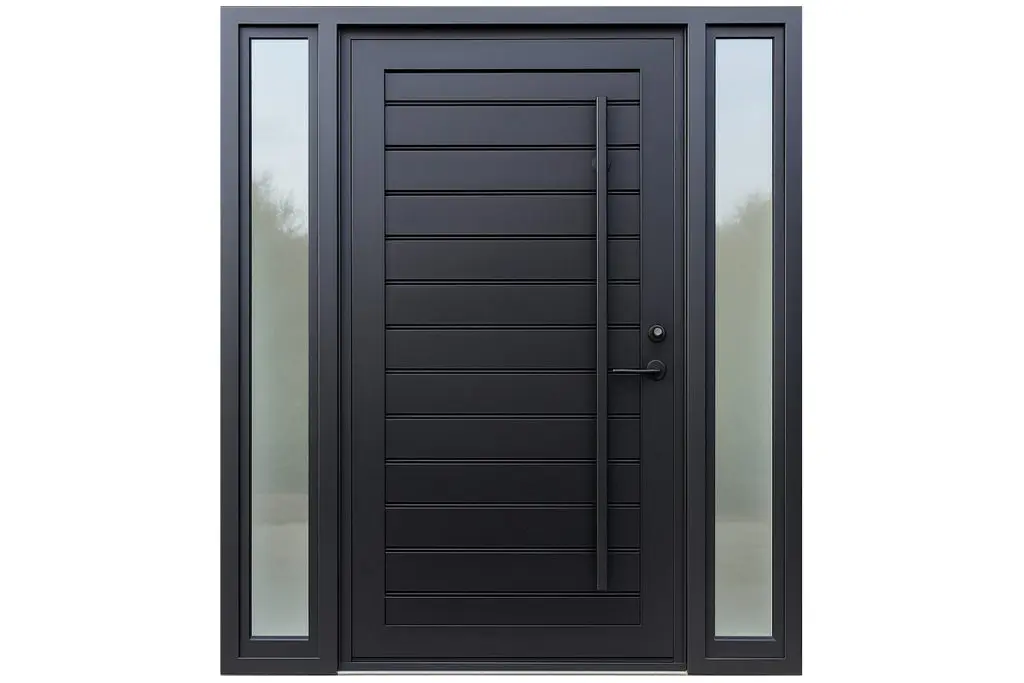 Nova Royal Series Wrought Iron Custom Exterior Door Style 243