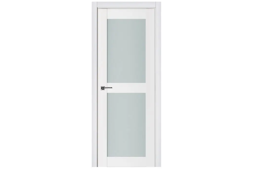 Nova Triplex 009 Soft White Laminated Modern Interior Door - Single Door