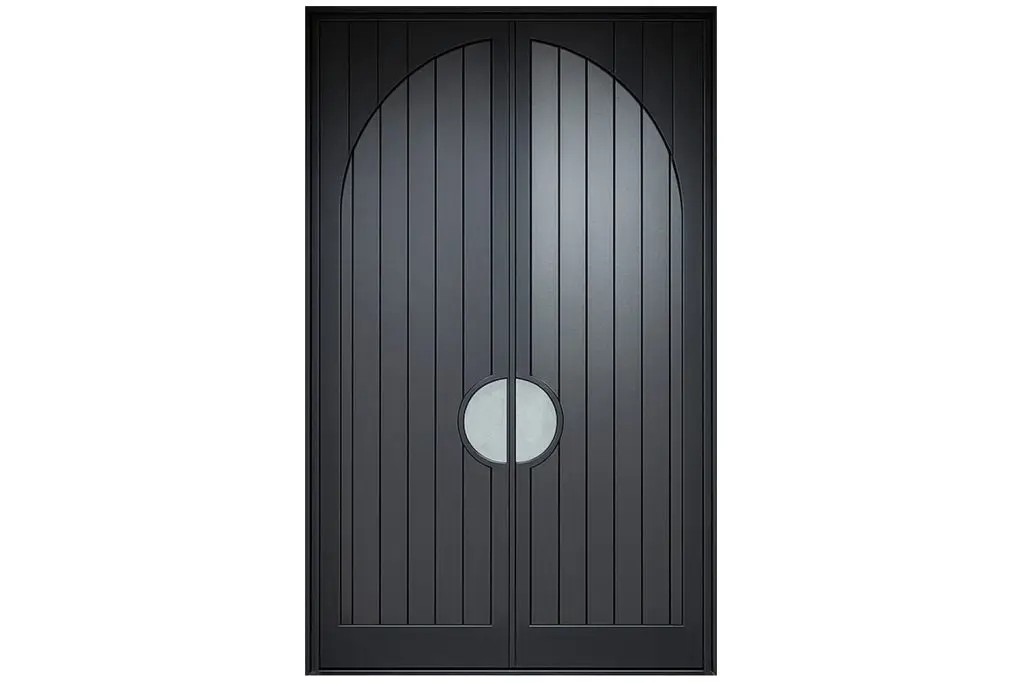 Nova Royal Series Wrought Iron Custom Exterior Door Style 274