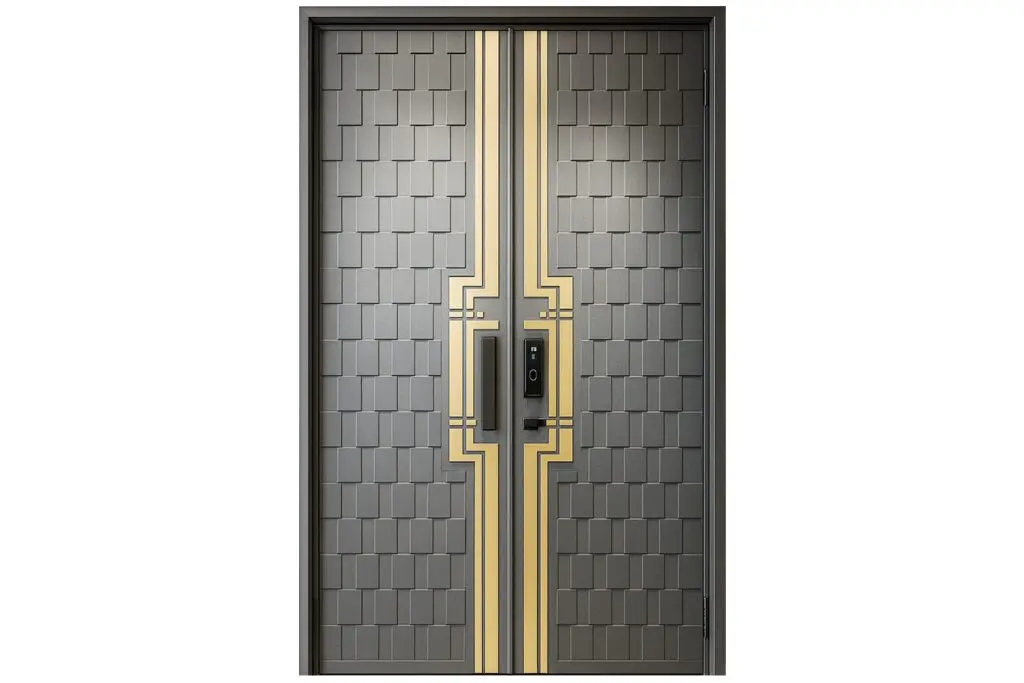 Nova Royal Series Wrought Iron Custom Exterior Door Style 362