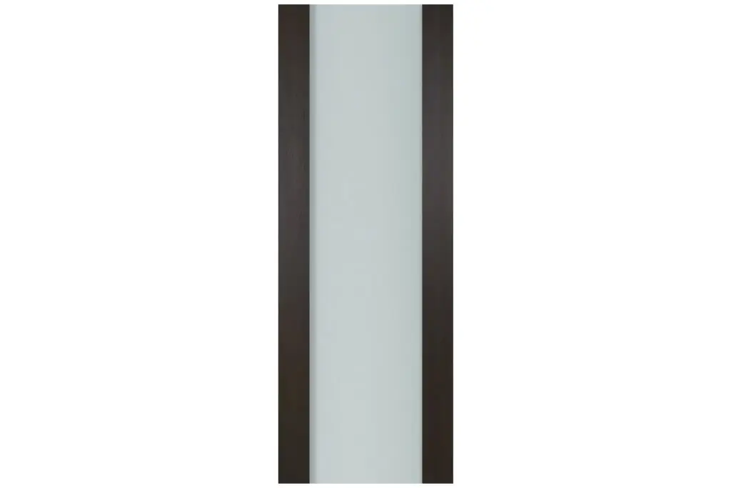 Nova Italia Vetro 01 Premium Wenge Laminate Interior Door - Slab