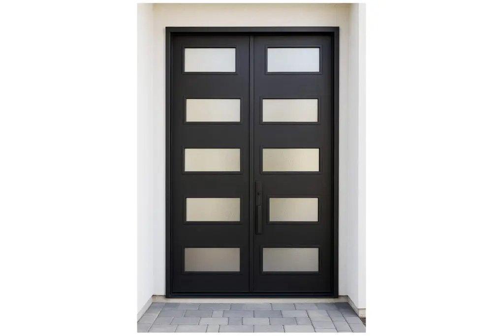 Nova Royal Series Wrought Iron Custom Exterior Door Style 065