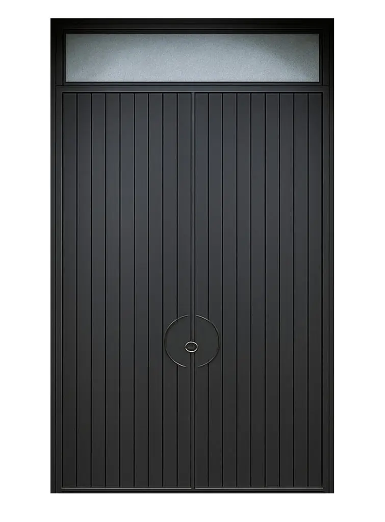Nova Royal Series Wrought Iron Custom Exterior Door Style 241