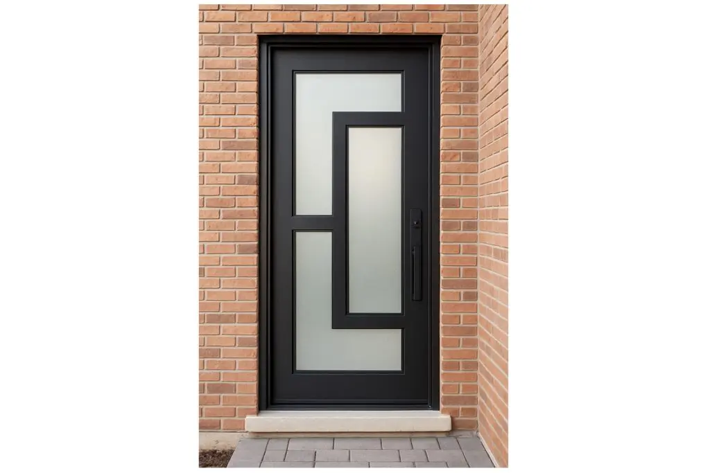 Nova Royal Series Wrought Iron Custom Exterior Door Style 101