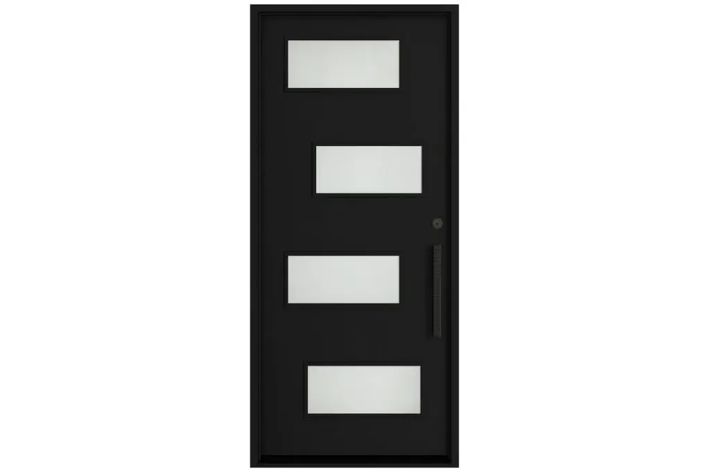 Nova Royal Series Wrought Iron Custom Exterior Door Style 120