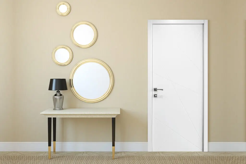 Nova HM-419 Pure White Laminated Modern Interior Door