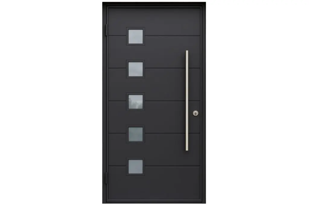 Nova Royal Series Wrought Iron Custom Exterior Door Style 074