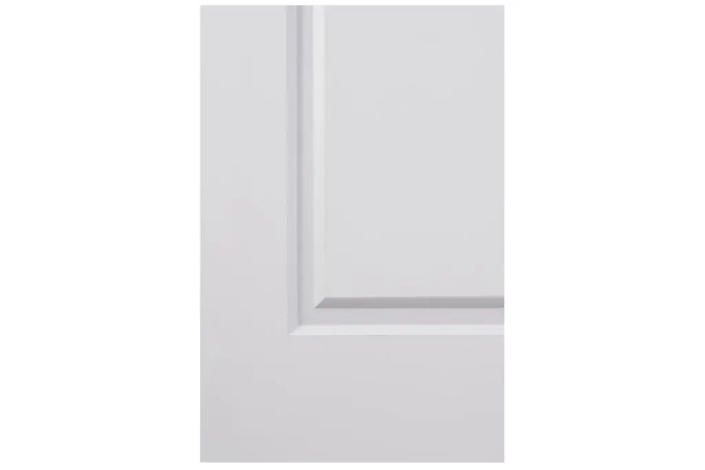 Nova 2 Panel Soft White Laminated Traditional interior Door