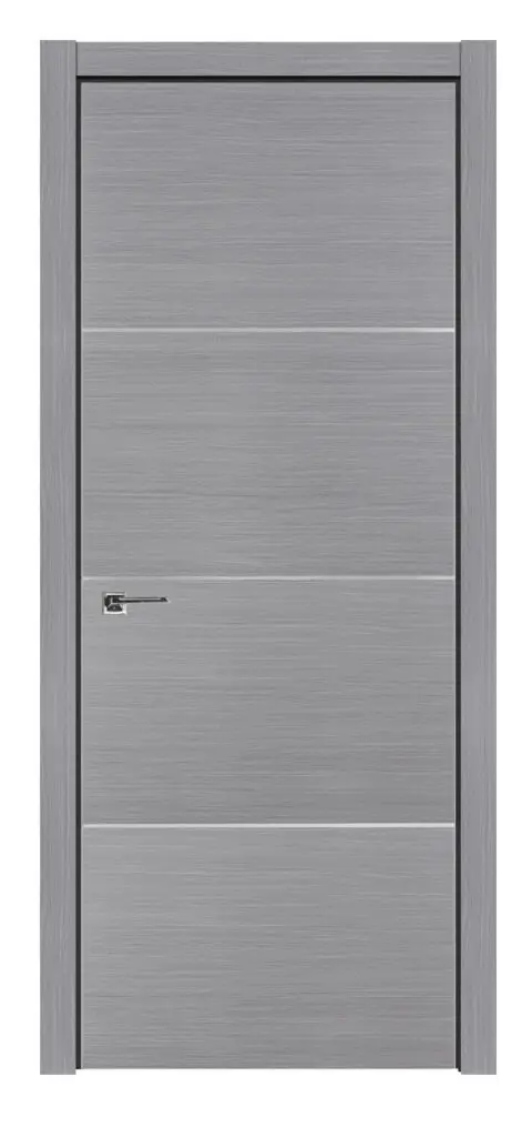 Nova HG-008 Silver Ash Laminated Modern Interior Door