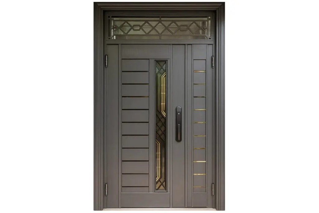 Nova Royal Series Wrought Iron Custom Exterior Door Style 343