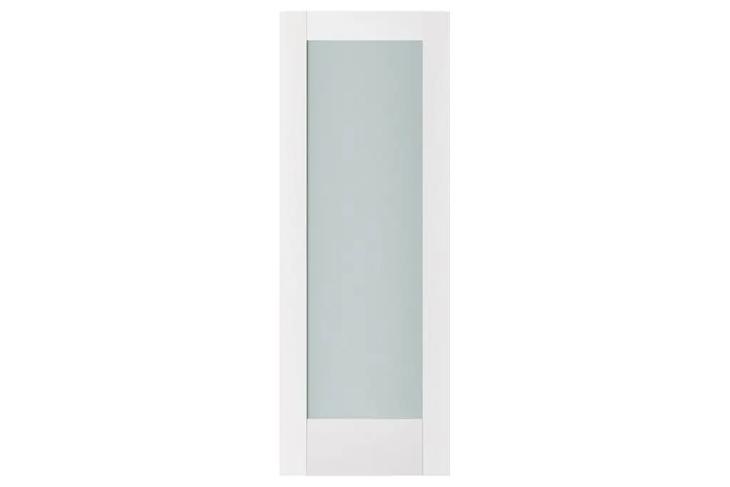 Nova Triplex 056 Soft White Laminated Modern Interior Door - Slab