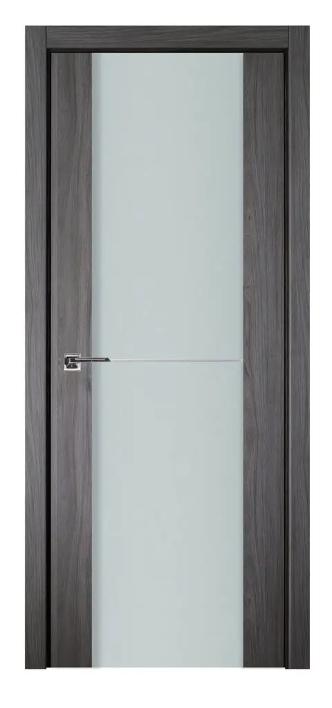 Nova Italia Vetro 1H Swiss Elm Laminate Interior Door