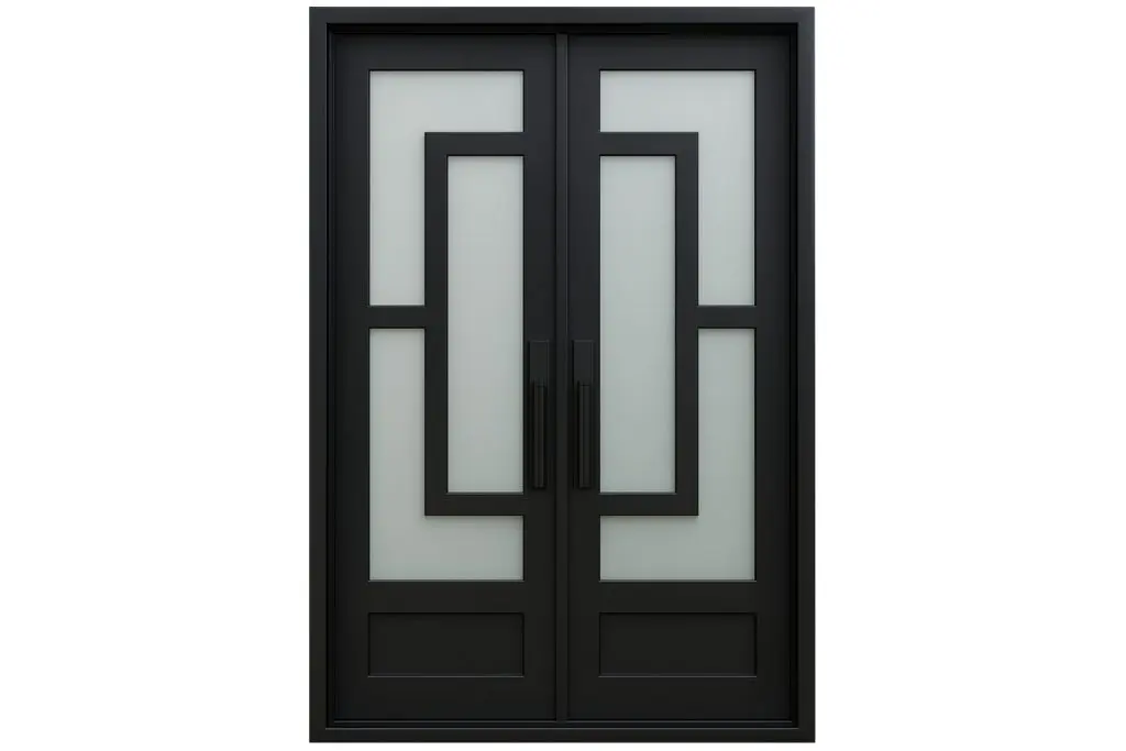 Nova Royal Series Wrought Iron Custom Exterior Door Style 264