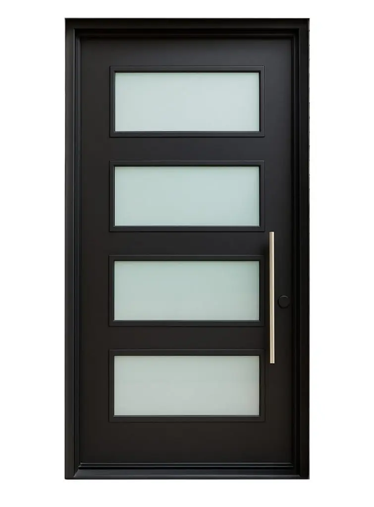 Nova Royal Series Wrought Iron Custom Exterior Door Style 109