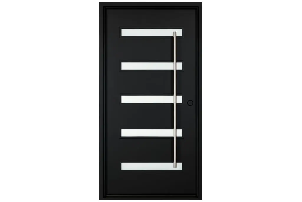 Nova Royal Series Wrought Iron Custom Exterior Door Style 067