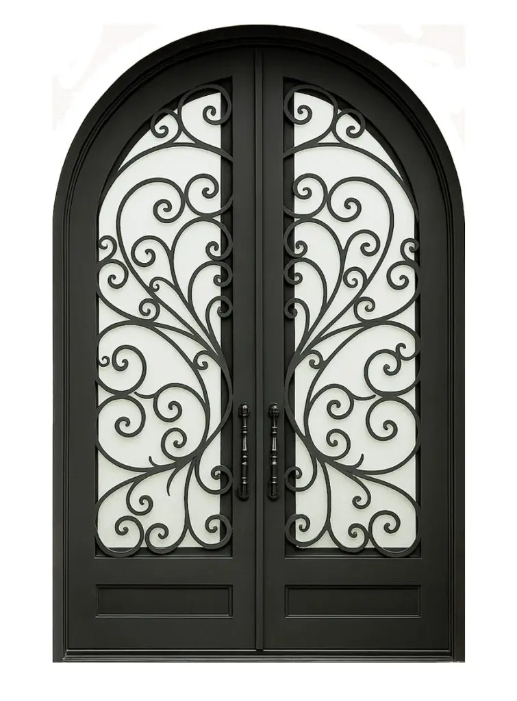 Nova Royal Series Wrought Iron Custom Exterior Door Style 360