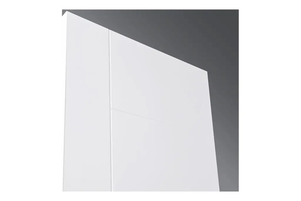 Nova Groove Soft White Laminated Traditional interior Door