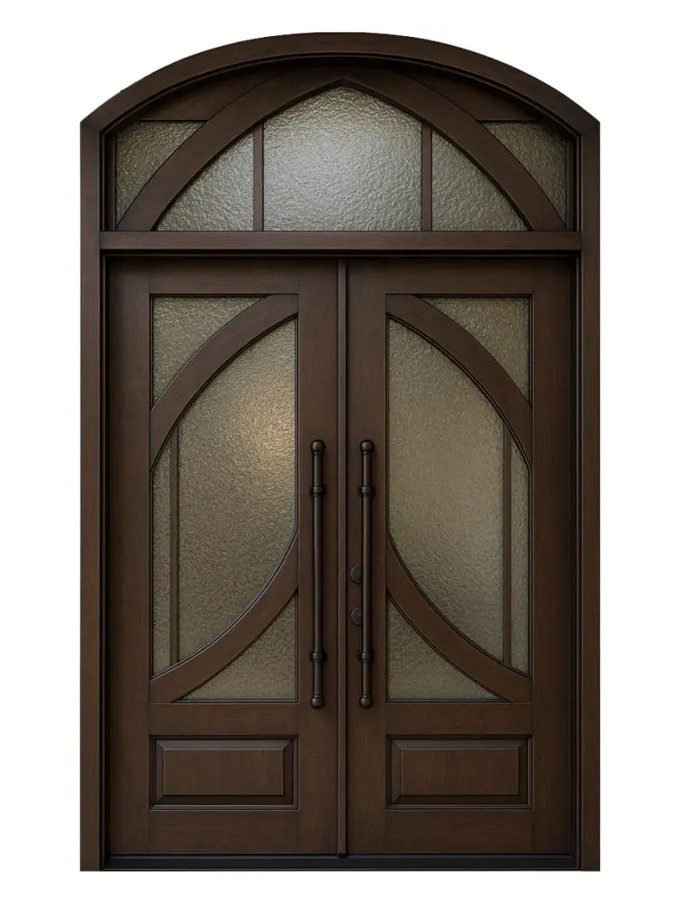Nova Royal Series Wrought Iron Custom Exterior Door Style 125