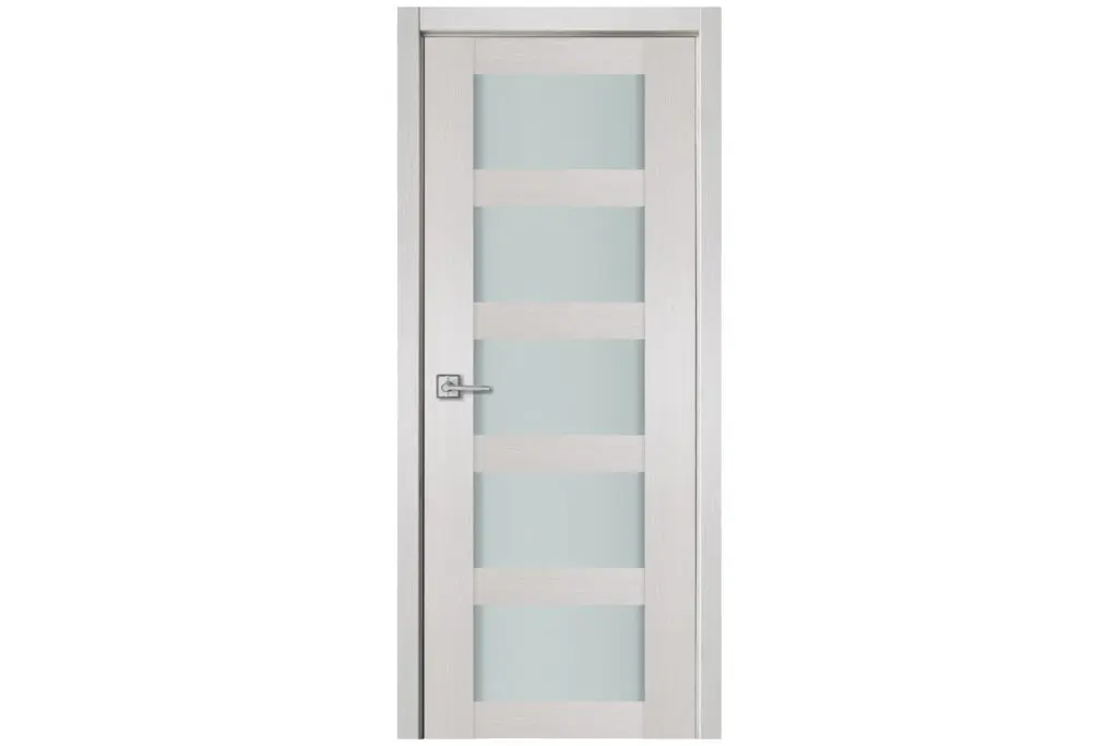 Nova 5 Lite White Wenge Wood Laminated Modern Interior Door - Single Door