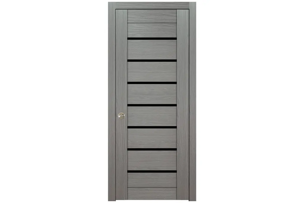 Domino 01 Wenge Modern Laminated Modern Interior Door - Single Pocket
