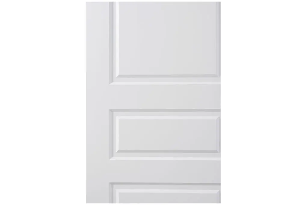 Nova 3 Panel Soft White Laminated Traditional interior Door