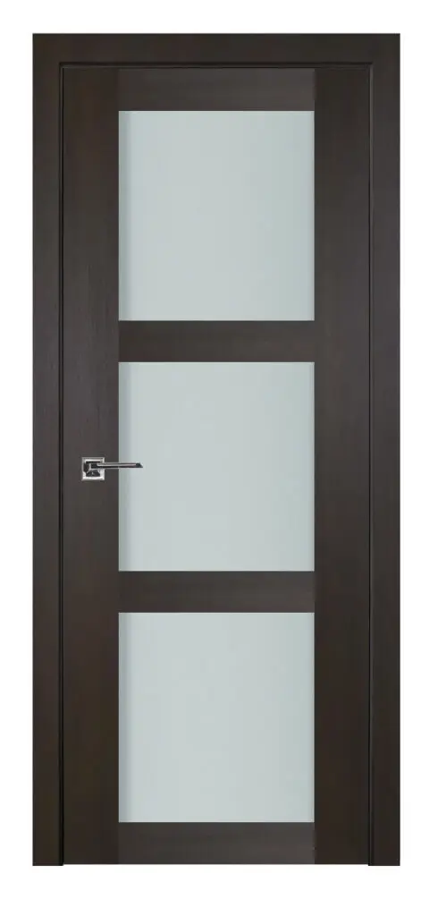 Nova Italia Vetro 3 Lite Premium Wenge Laminate Interior Door