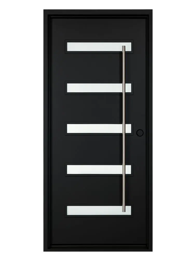 Nova Royal Series Wrought Iron Custom Exterior Door Style 067