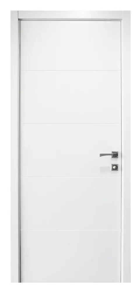 Nova Graffiti Soft White Laminated Modern Interior Door