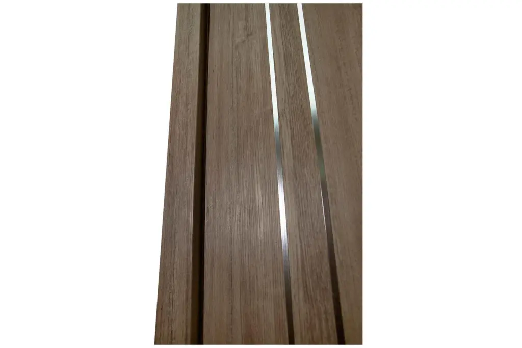Nova HG-002VR Dark Aloe Wood Laminated Modern Interior Door