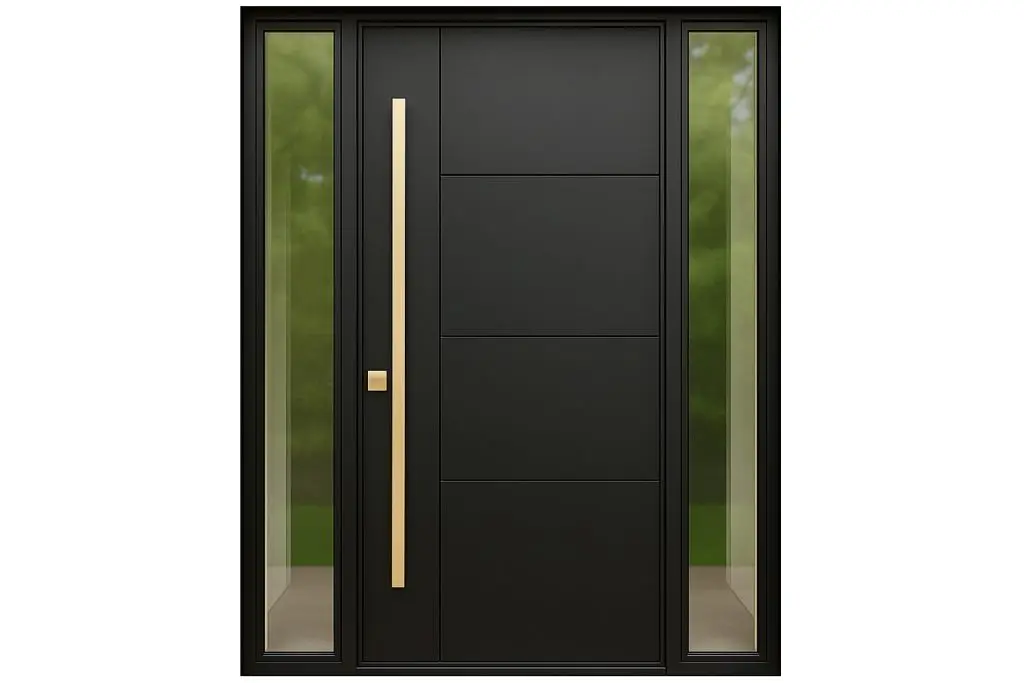 Nova Royal Series Wrought Iron Custom Exterior Door Style 238