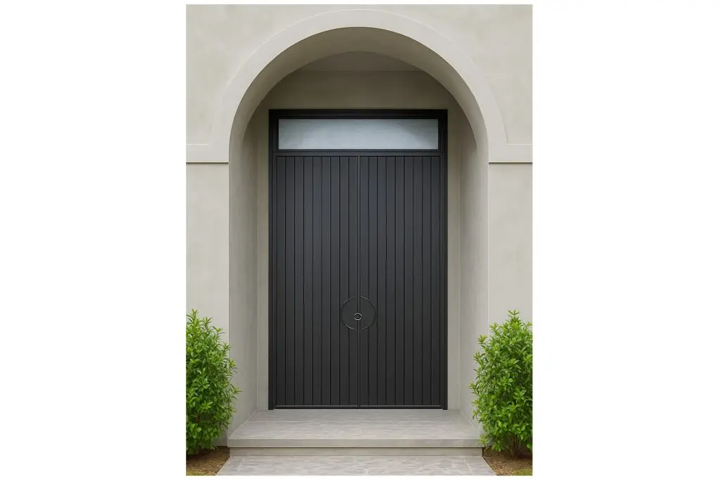 Nova Royal Series Wrought Iron Custom Exterior Door Style 241