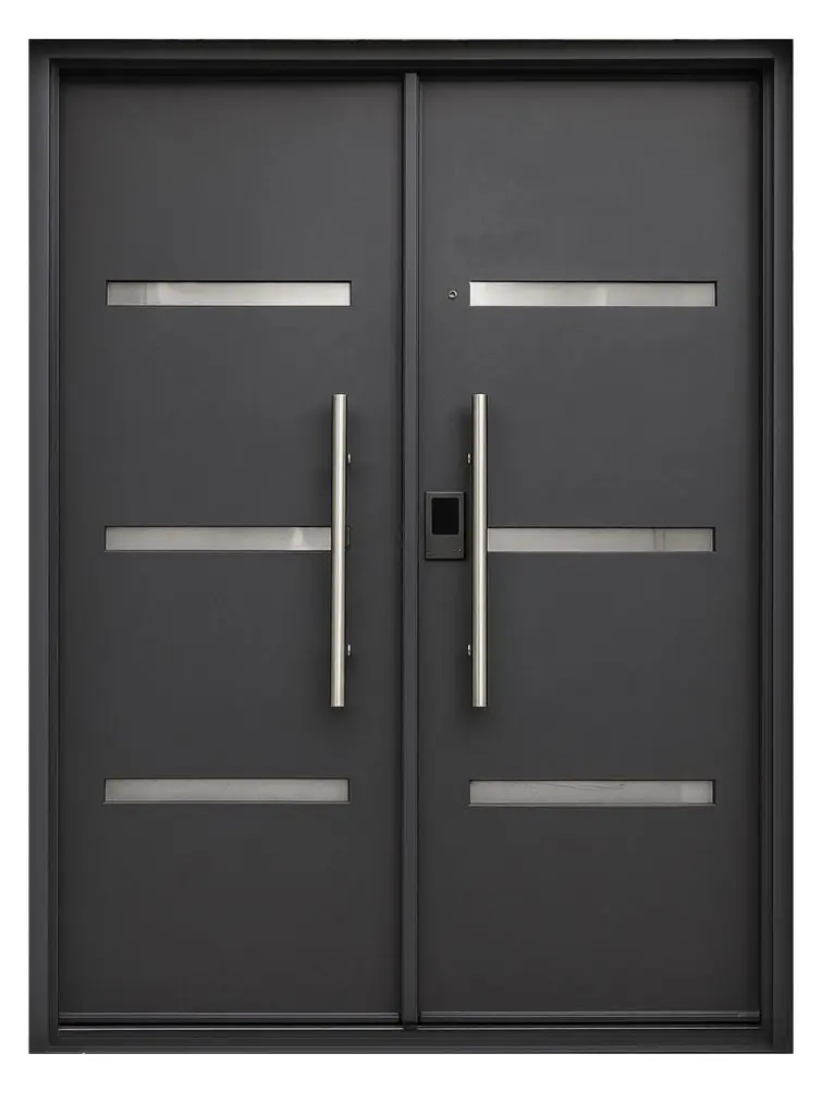 Nova Royal Series Wrought Iron Custom Exterior Door Style 250
