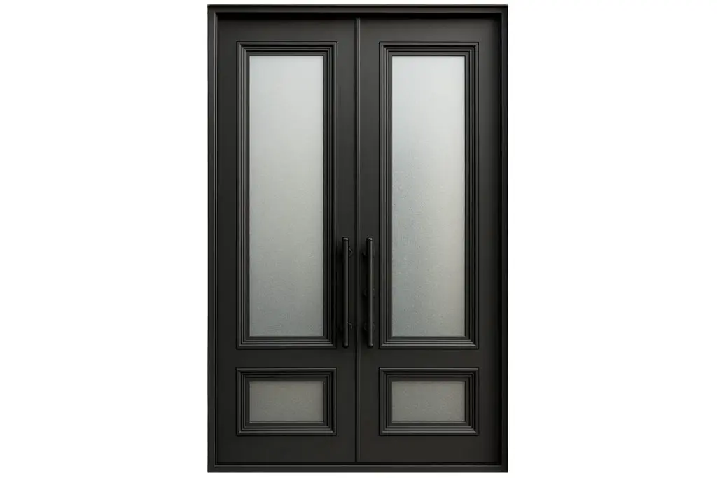 Nova Royal Series Wrought Iron Custom Exterior Door Style 272