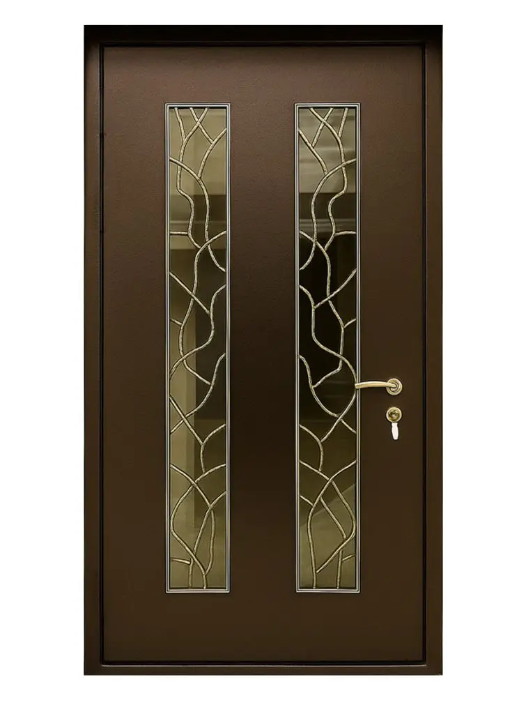 Nova Royal Series Wrought Iron Custom Exterior Door Style 307
