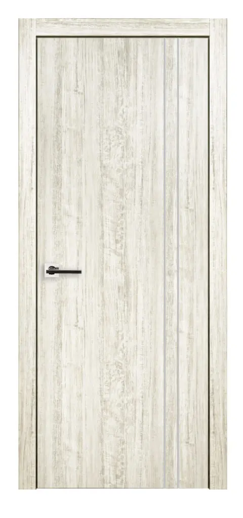 Nova HG-002VR Light Aloe Wood Laminated Modern Interior Door