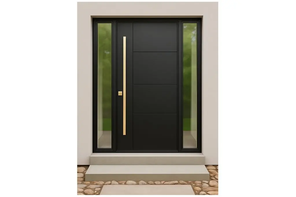 Nova Royal Series Wrought Iron Custom Exterior Door Style 238