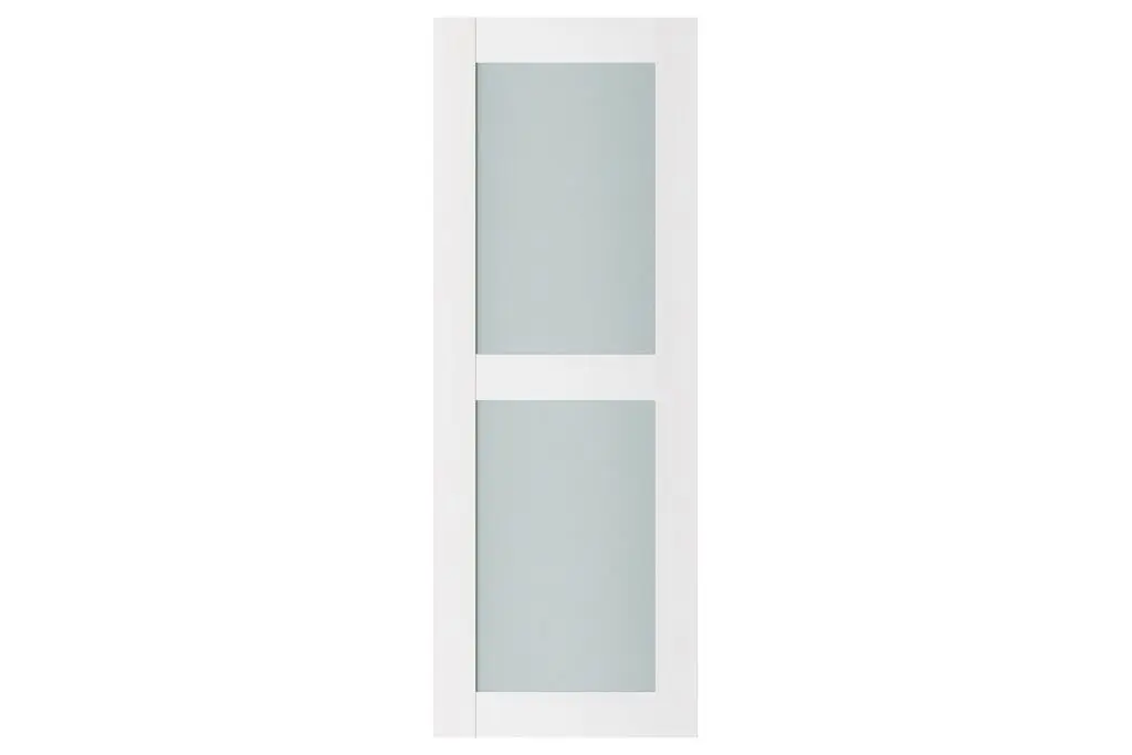 Nova Triplex 009 Soft White Laminated Modern Interior Door - Slab