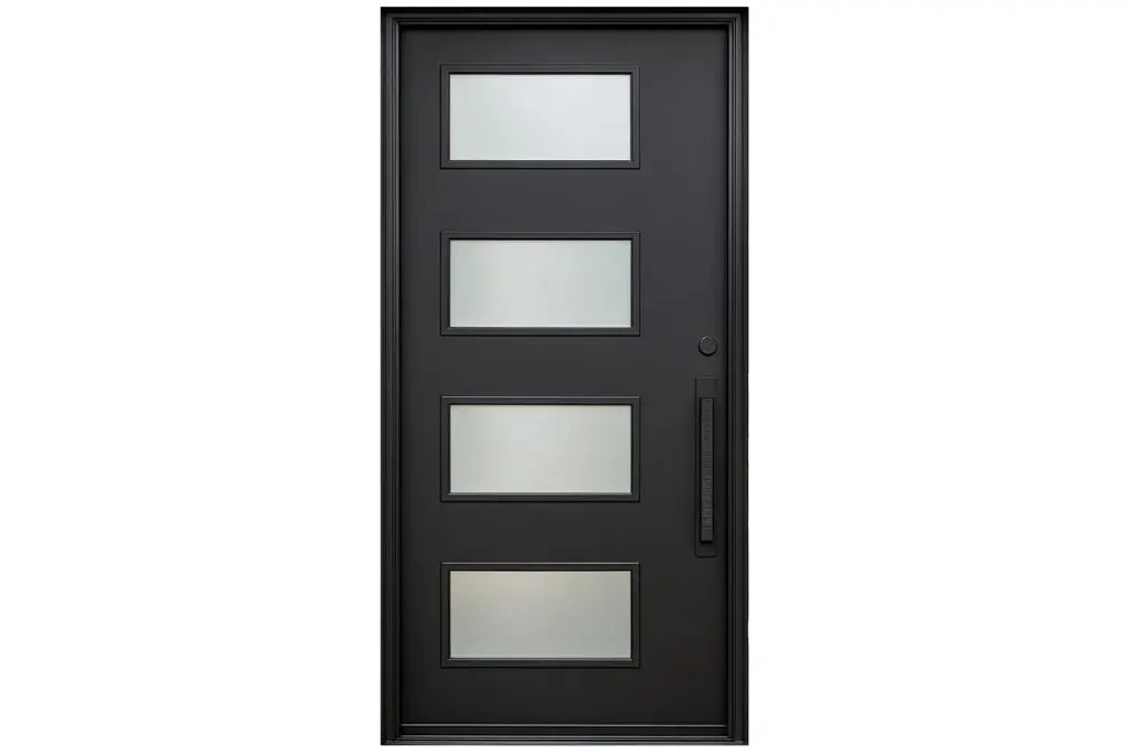 Nova Royal Series Wrought Iron Custom Exterior Door Style 110