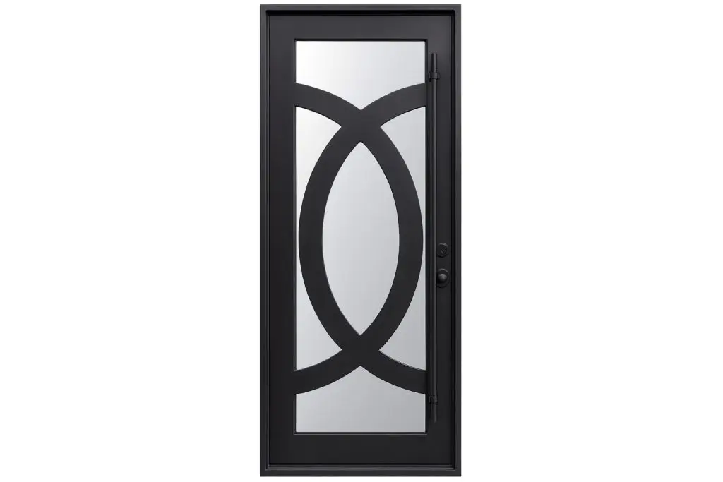 Nova Royal Series Wrought Iron Custom Exterior Door Style 227