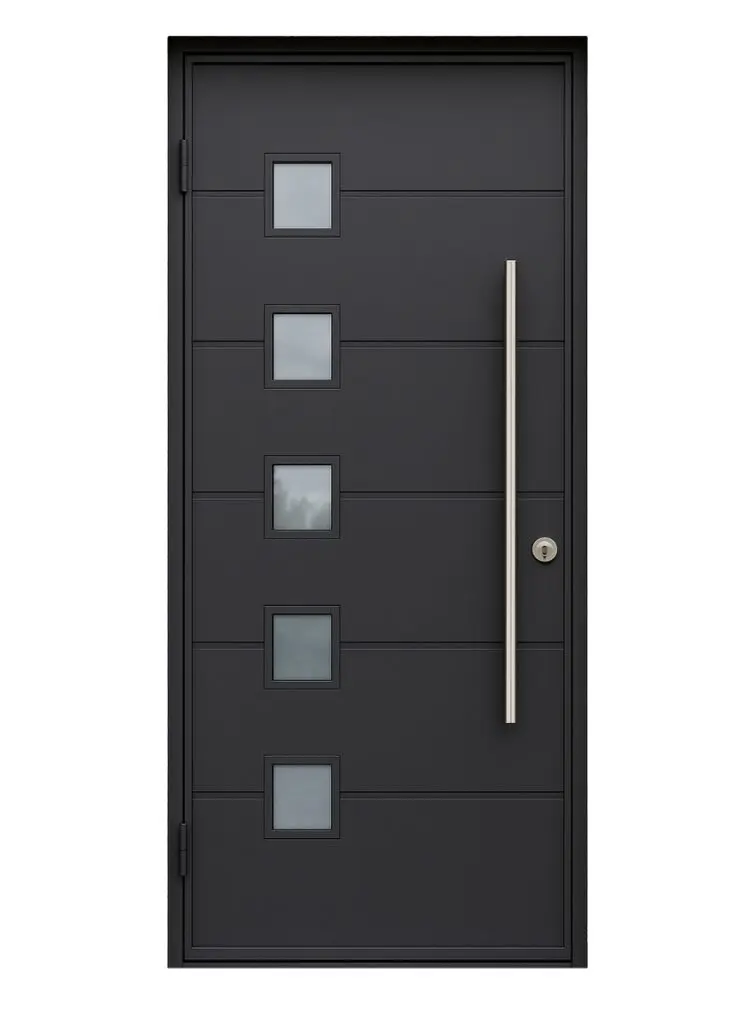 Nova Royal Series Wrought Iron Custom Exterior Door Style 074