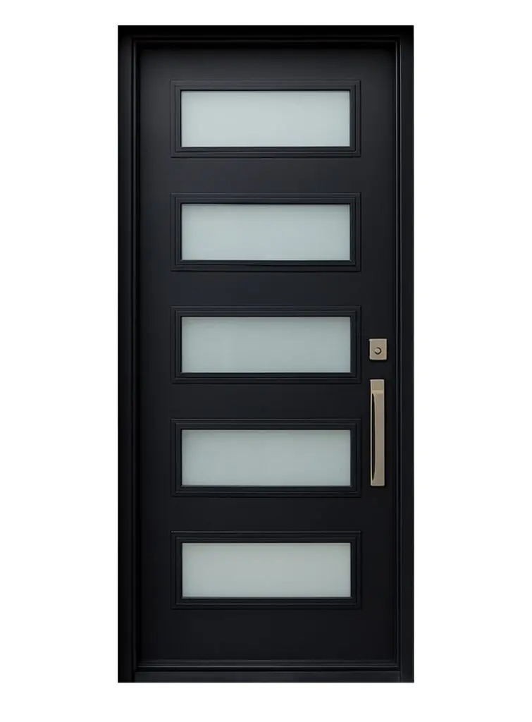 Nova Royal Series Wrought Iron Custom Exterior Door Style 064