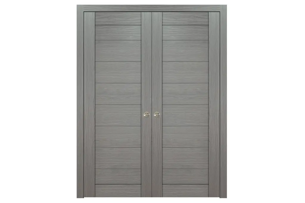 Domino 02 Wenge Modern Laminated Modern Interior Door - Double Pocket
