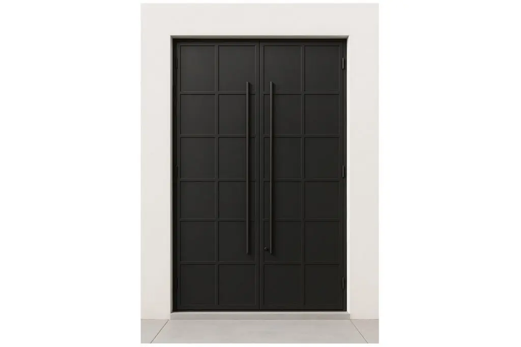 Nova Royal Series Wrought Iron Custom Exterior Door Style 061
